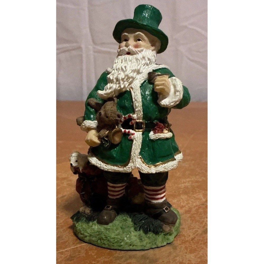 1995 International Santa Claus Collection 4.5" Ireland ~ Irish Father Christmas